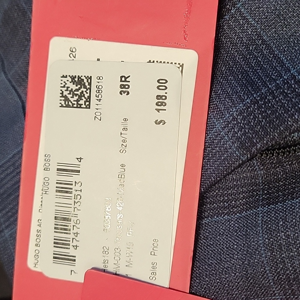 Hugo Boss Pants- Brand New with tags, never worn! - Picture 3 of 5